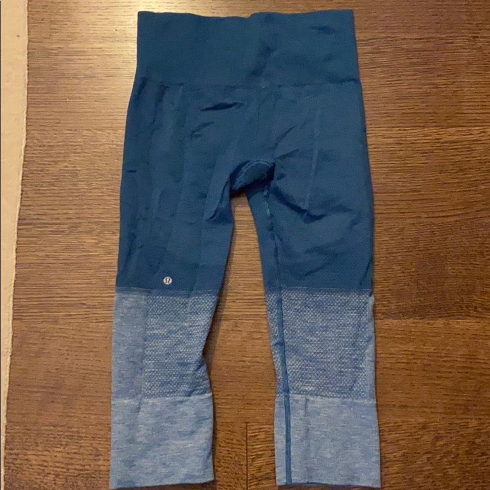 Lululemon seamless crop legging